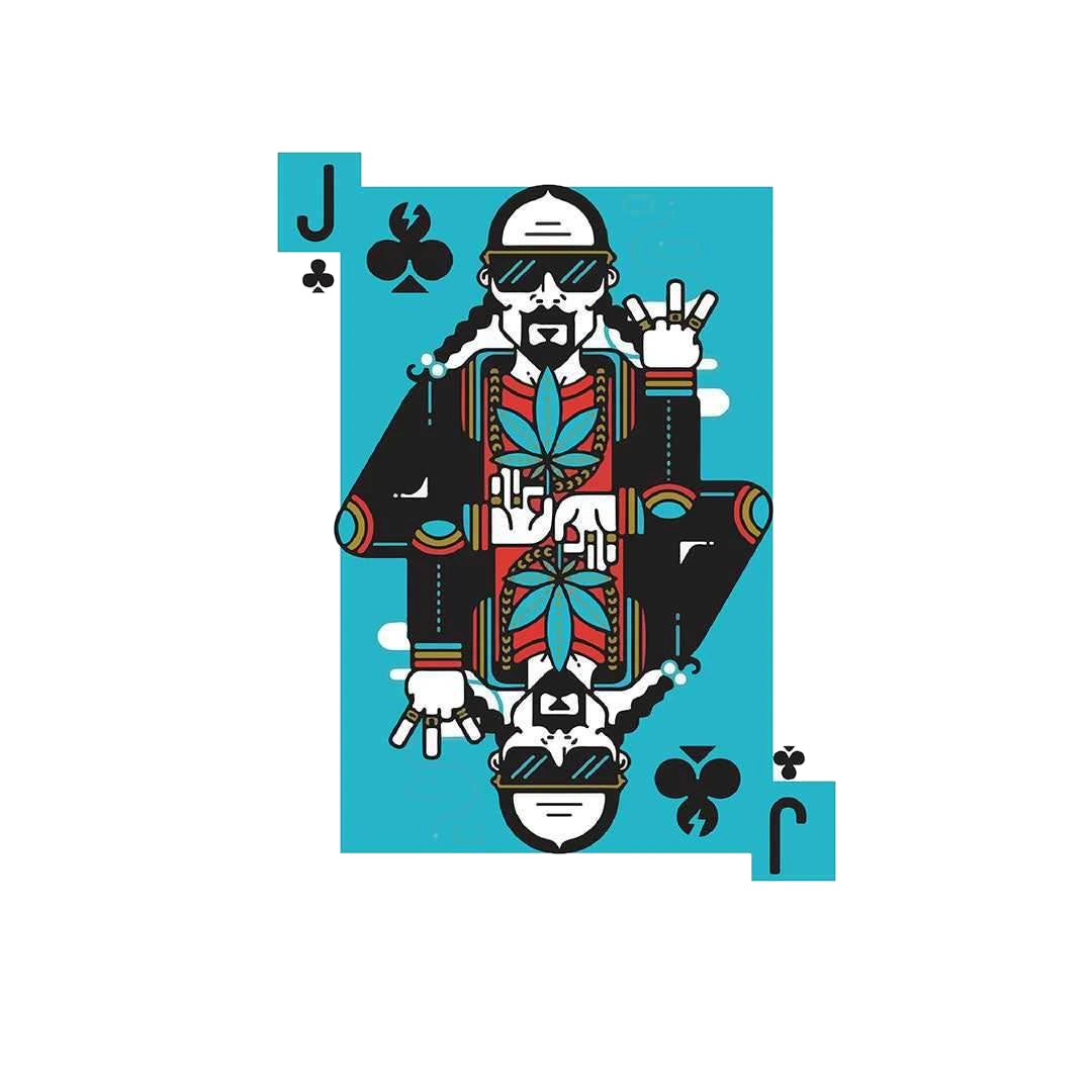 Snoop Dog Card Sticker